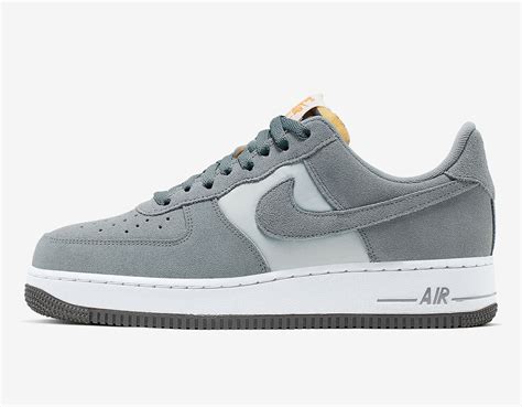 nike grey air force 1.